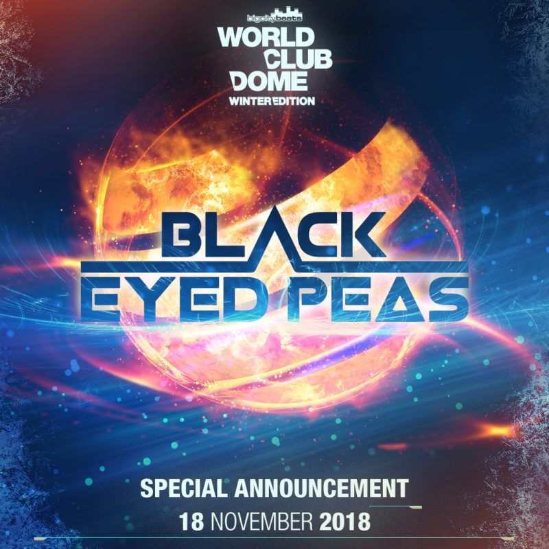 Breaking News – The Black Eyed Peas kommen zur BigCityBeats WORLD CLUB DOME Winter Edition nach Düsseldorf