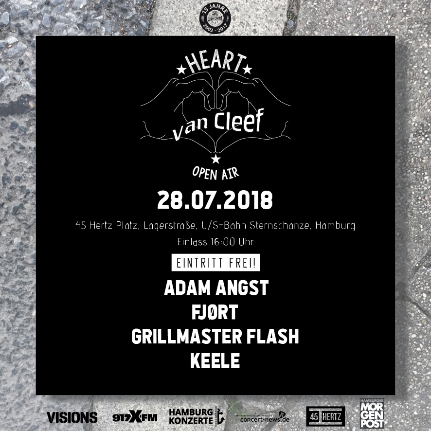 Grand Hotel van Cleef veranstaltet kostenloses Festival in Hamburg