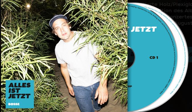 BOSSE wirbelt wieder! – Sein neues Album „Alles ist jetzt“ erscheint am 12. Oktober