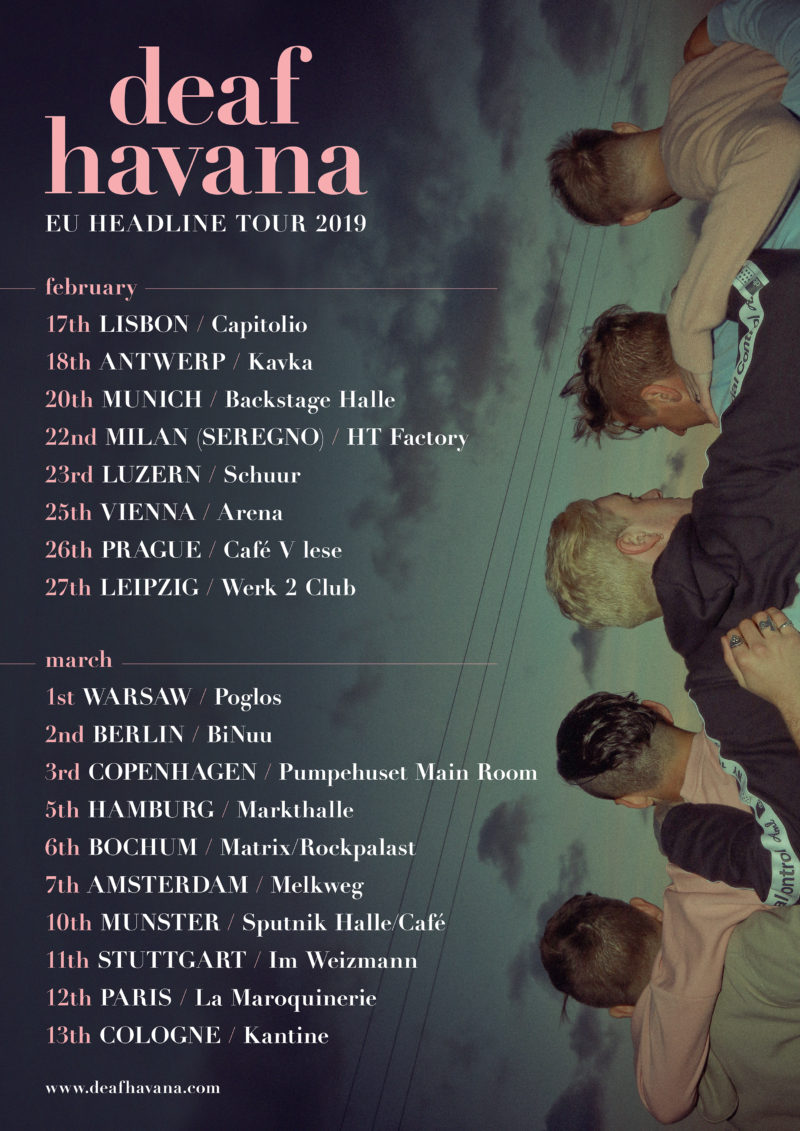 Deaf Havana – „Holy“ Livevideo out now – ab 20.02. auf „Rituals“ Tour